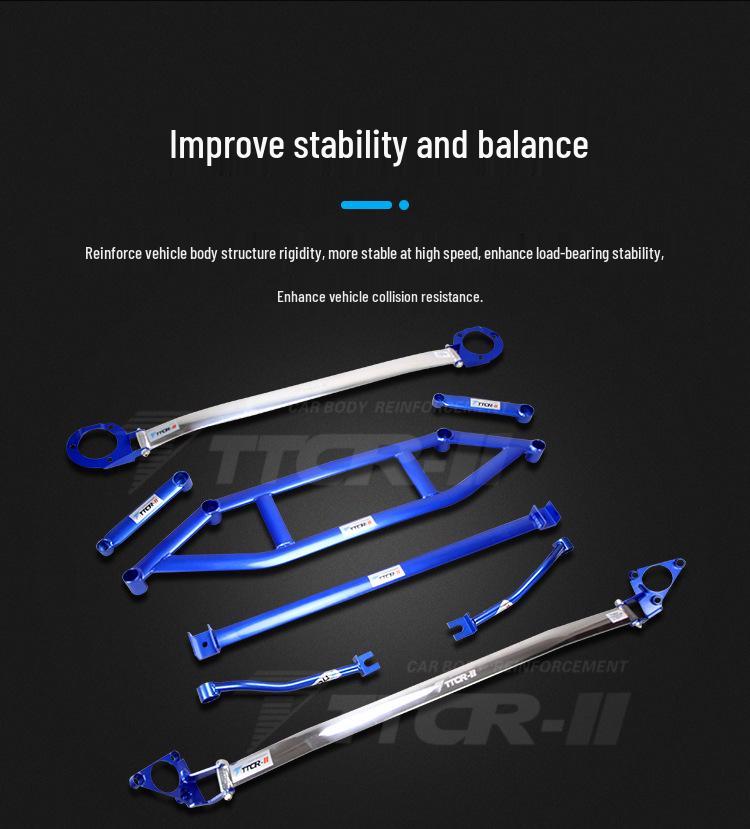 Front Chassis Reinforcement Bar for 6th-8th Gen Camry (Avalon Compatible)