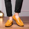 Lightweight Men's Shoes Retro Comfortable and Breathable Style Office Work Leisure Outdoor Street Walking Plus Size Loafer