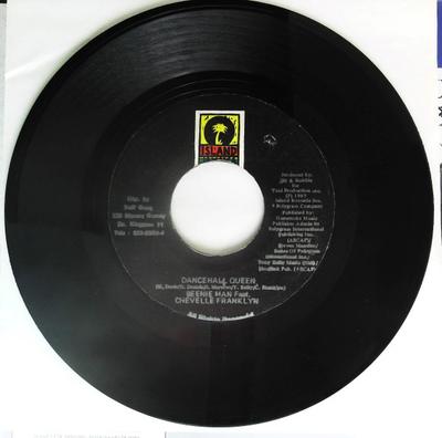 7inch Record BEENIE MAN, CHEVELLE FRANKLYN - Dancehall Queen (Dancehallmental Mi NONE Island Jamaica 1997 Jamaica Reggae, Ska & Dub Used