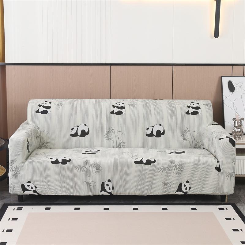 

1-4seat Printed Sofa Slipcover Stretch Sofa Covers for Living Room Non Slip Couch Cover Pets Dogs Friendly Furniture Protector 1pc1-seat 90-140cm