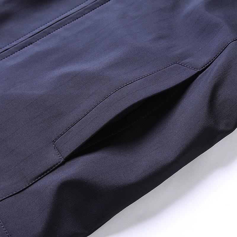 New Casual Jacket Spring and Autumn Middle-aged and Elderly Dad's Coat Plus Size Father's Business Men's Wear