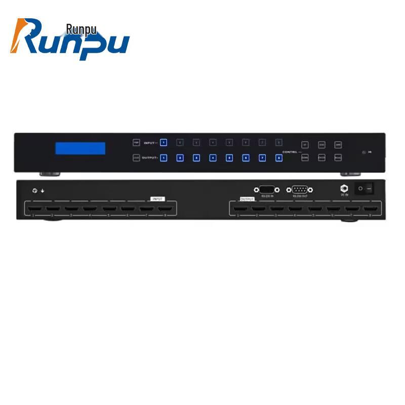 Runpu 8x8 Integrated HDMI Seamless Matrix Switcher (CN version)