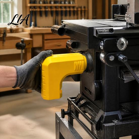 Sawdust Management Accessory Table Saw Dust Collector Adapter, 3D Printed Port Replacement Vacuum Hose Adapter Connector, Efficient Collection