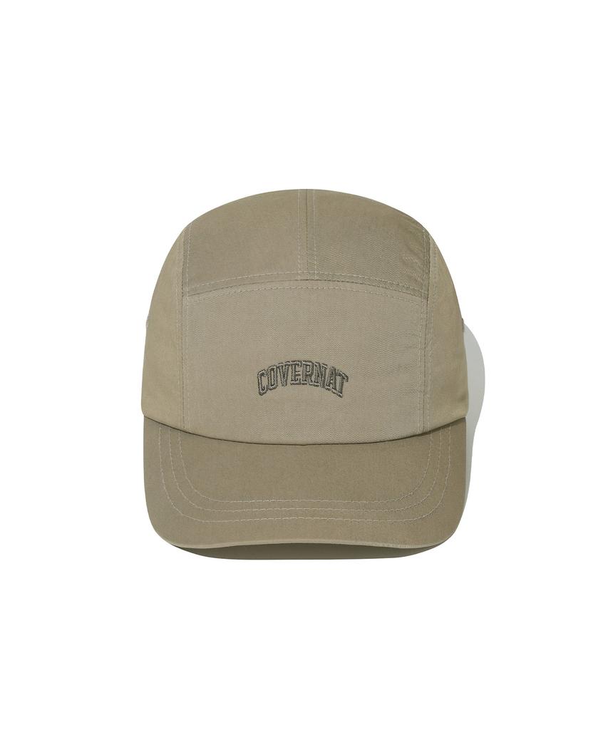 COVERNAT Arch Logo Basic Camp Cap Beige