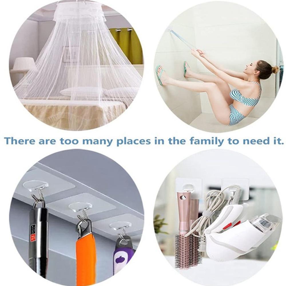 Self Adhesive Seamless Waterproof Hanging Hook Adhesive Hooks Wall Hooks Sucker