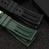 Sport silicone watchband 20m 22mm 24 For Citizen Tissot Seiko Casio green Blue orange rubber men Quick release strap Accessories