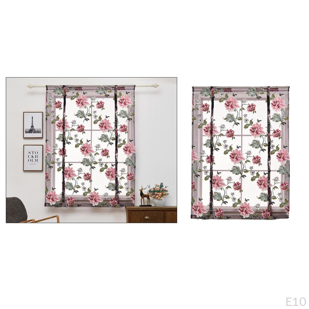 Balcony Curtain Window Treatments Roman Styles 5 Sizes Shade