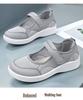 Women's Summer Breathable Casual Velcro Shoes - Soft Sole, Comfortable for Middle-Aged & Elderly Mothers