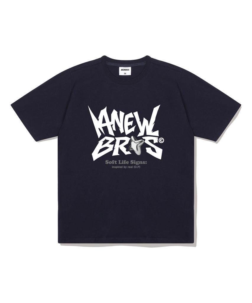 ANEWBROS Dearsign Oversized Short Sleeve T-Shirt 4 Colors [Anse_2007]