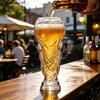 Trophäen-förmiges Bierglas Kreativer Fußball-Design-Becher Neuheit Trinkbecher