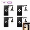 1-5PCS Ghost Bookshelf Lantern Vintage Mini Reading Lamp Resin Hanging Shelf Light for Library Cozy Halloween Display