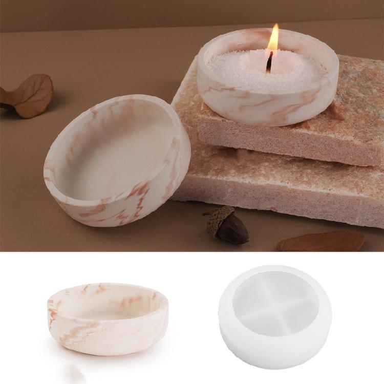 Irregular Bowl Candle Cup Molds Flowerpots Silicone Molds Plaster Molds Epoxy Resin Molds Castings Molds