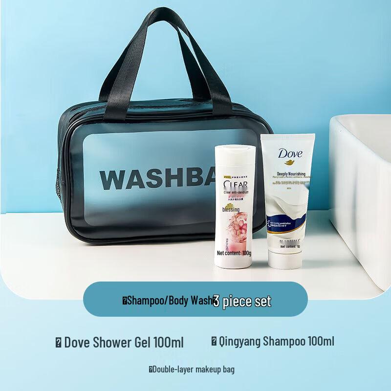 3-Piece Travel Toiletries Set