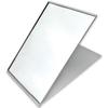 Simple Flip-Top Makeup Mirror, Portable Folding Ultra-Slim Aluminum Vanity Mirror for Makeup, Travel & Grooming, 5.91x3.94 Inch