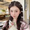 10Pcs Mini Hair Clip Claw Lady Girls Braided Butterfly Clip Transparent Headwear