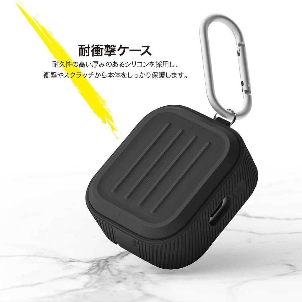 Compatible with Galaxy Buds3 Galaxy Buds3 Pro Case Shockproof Silicone Drop Prevention with Carabiner Cover Simple Design Silicone Case with Galaxy