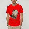 T-shirt Unisex Padre Pio Magliette Divertenti Manica Corta Girocollo Magliette in Cotone Stampe
