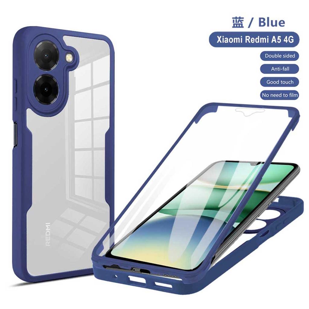 Für Redmi A5 14C 13C 12C Stoßfest und Sturzsicher 360 Vollständig Umhüllende Handyhülle Für Redmi A1 A2 Plus
