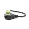 OBD2 Kabel für Honda 4Pin 6Pin Motorrad zu OBDII 16 Pin Kabel 4 Pin/6 Pin Stecker Kabel Motorrad Diagnose Verlängerungskabel