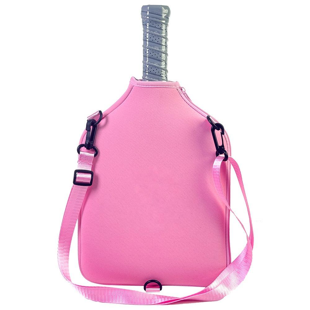 Zipper Closure Tennis Crossbody Bag Waterproof Tennis Racket Bag Badminton Bag  Outdoor