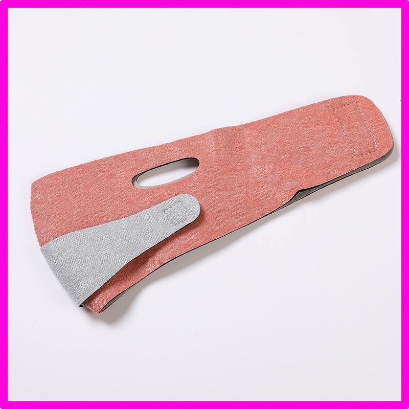 SEEYOUTH V-Lijn Elastisch Verband: Pluche Gezichtsvormend & Kaaklijn Verstevigend Masker met Wolkengevoel