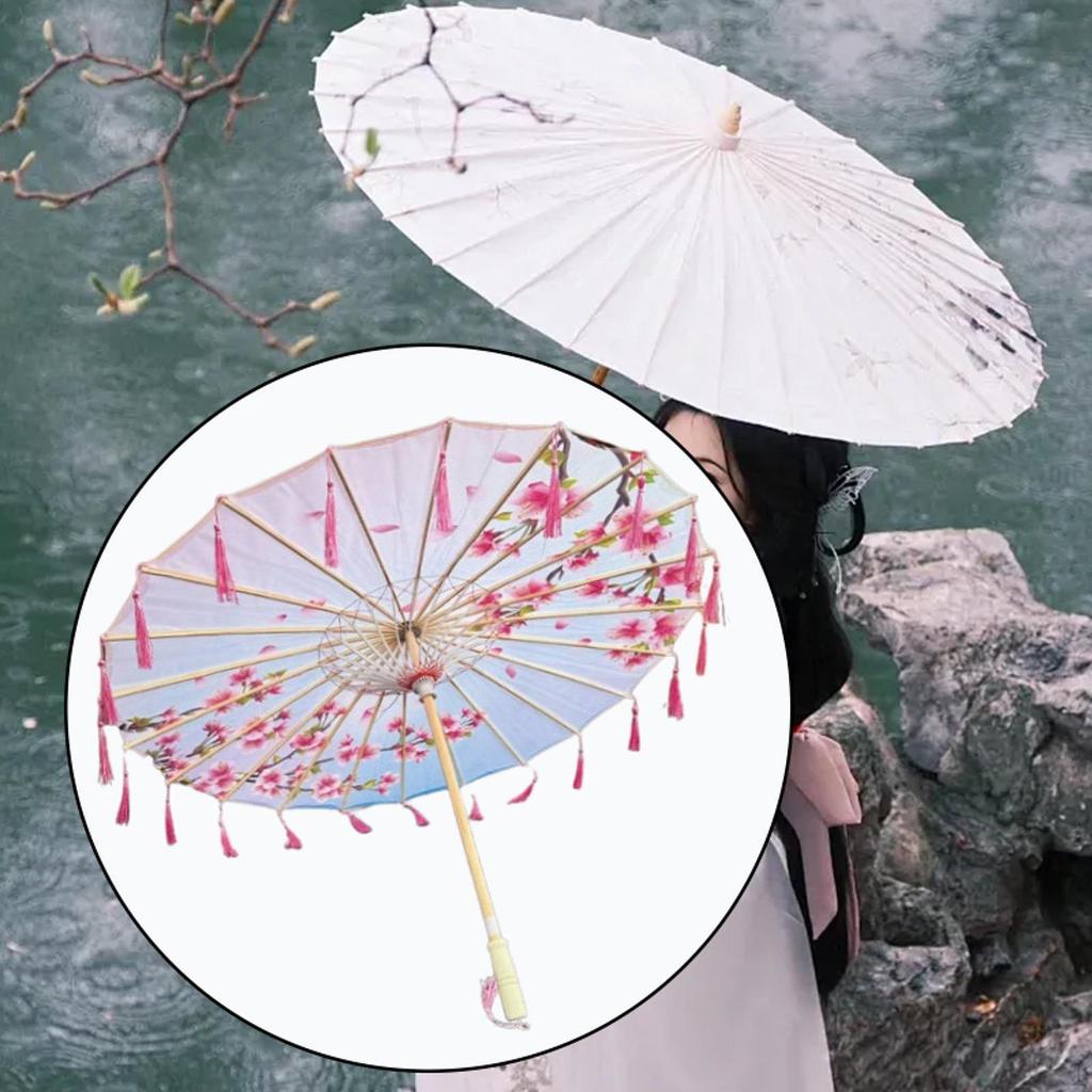 Ancient Dance Umbrella 32" Chinese Oiled Paper for Party