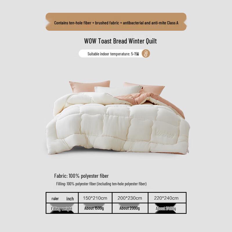 Mercury Home Textiles Class A Anti-Bacterial Winter Comforter