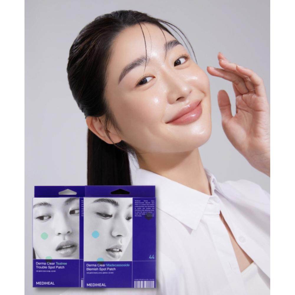 Mediheal Trouble Spot Patch 44pcs 2 Types Tea Tree Madecassoside Madecassoside 44 sheets