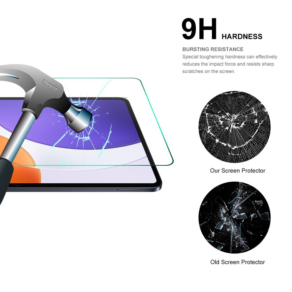 For Xiaomi Pad 7S Pro 12.5 Screen Protector ENKAY HAT PRINCE 9H 2.5D 0.33mm High Aluminium-silicon Glass Film