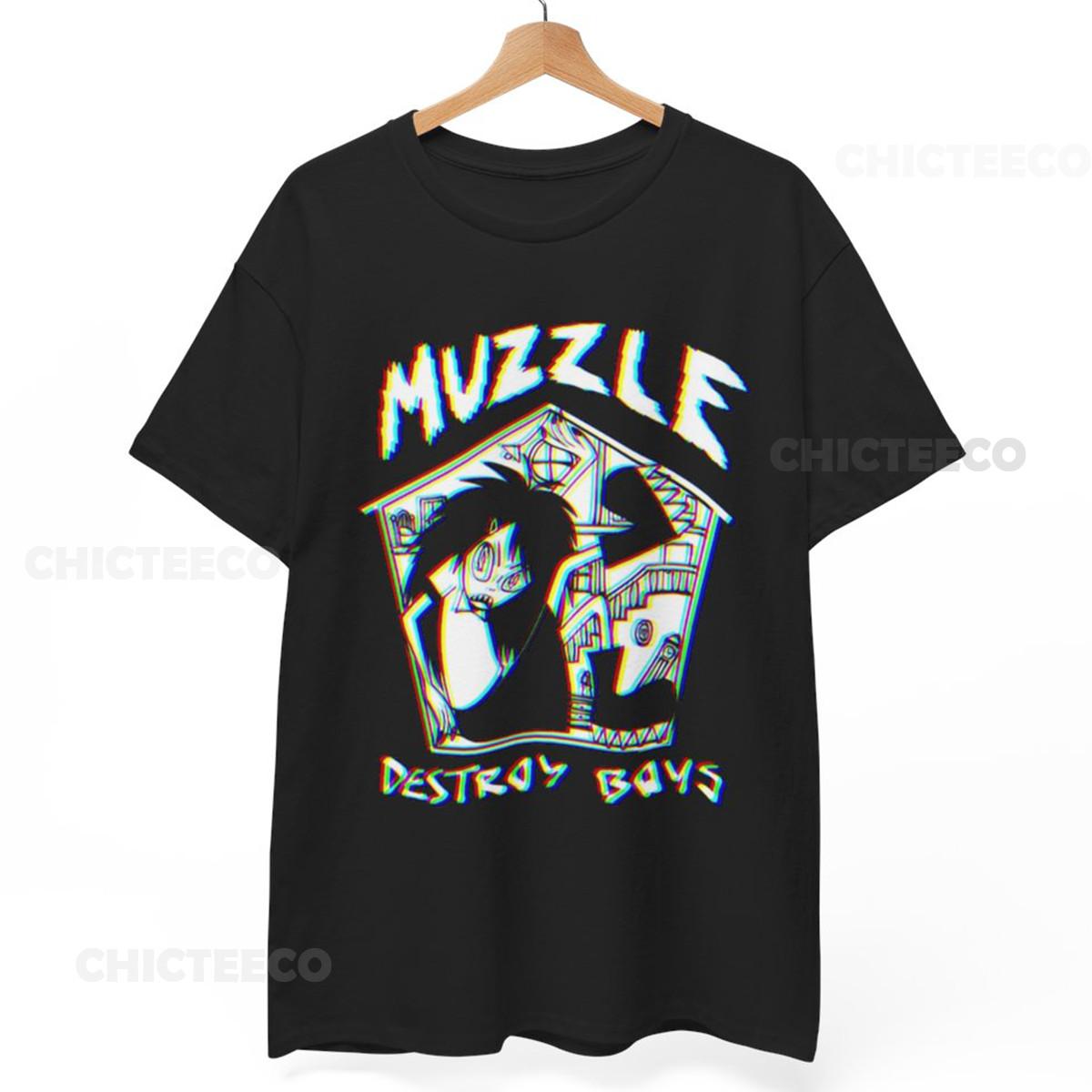 26 Destroy Boys Muzzle Shirt | Punk Rock Band Graphic Tee | Unisex T-Shirt Unisex T-Shirt M