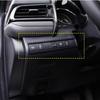 For Toyota Camry 2018-2024 Carbon Fiber Headlight Switch Frame Trim 1pcs