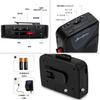 Portable Cassette Tape External Manual VAS Automatic Stop 2 AA USB Powered Headphones Player, Recorder, FM/AM Radio, Walkman, Player, Built-in