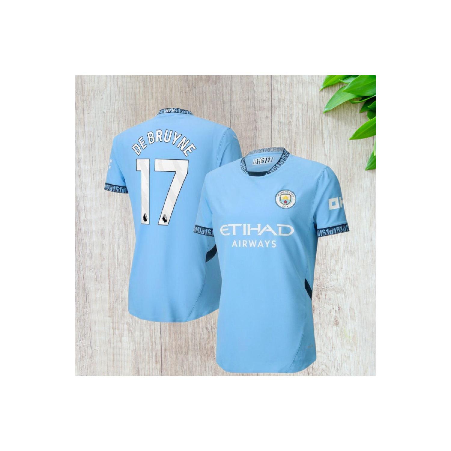 

2024/25 New Season M:city Kevin De Bruyne 17 Home Jersey S чистый