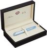 Aurora Fountain F Fine Alpha Officially Imported Pen, Nib, H11-CAF Azzurro, Dual-Use,