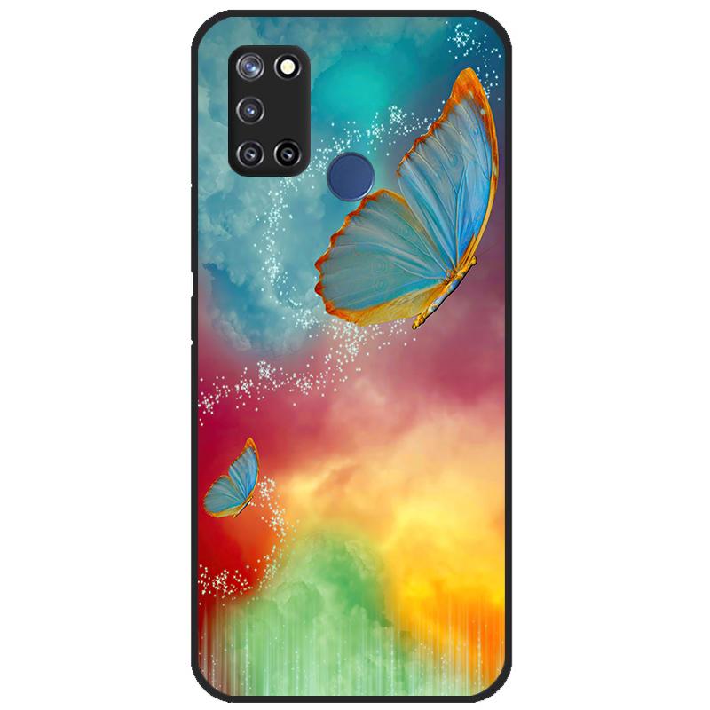 For OPPO Realme 7i Case Sunset Soft Silicon TPU Back Cover For OPPO Realme 7i 7 i RMX2103 Phone Cases Fundas Realme7i Bumper 6.5