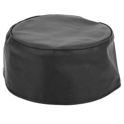 Muslim Prayer Hat Goat Leather Handsome Headscarf National Men Cap Clothes SuppliesBlack 58