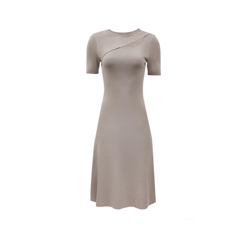 VEROMODA Women's Slim-Fit Cutout Knit A-line Dress