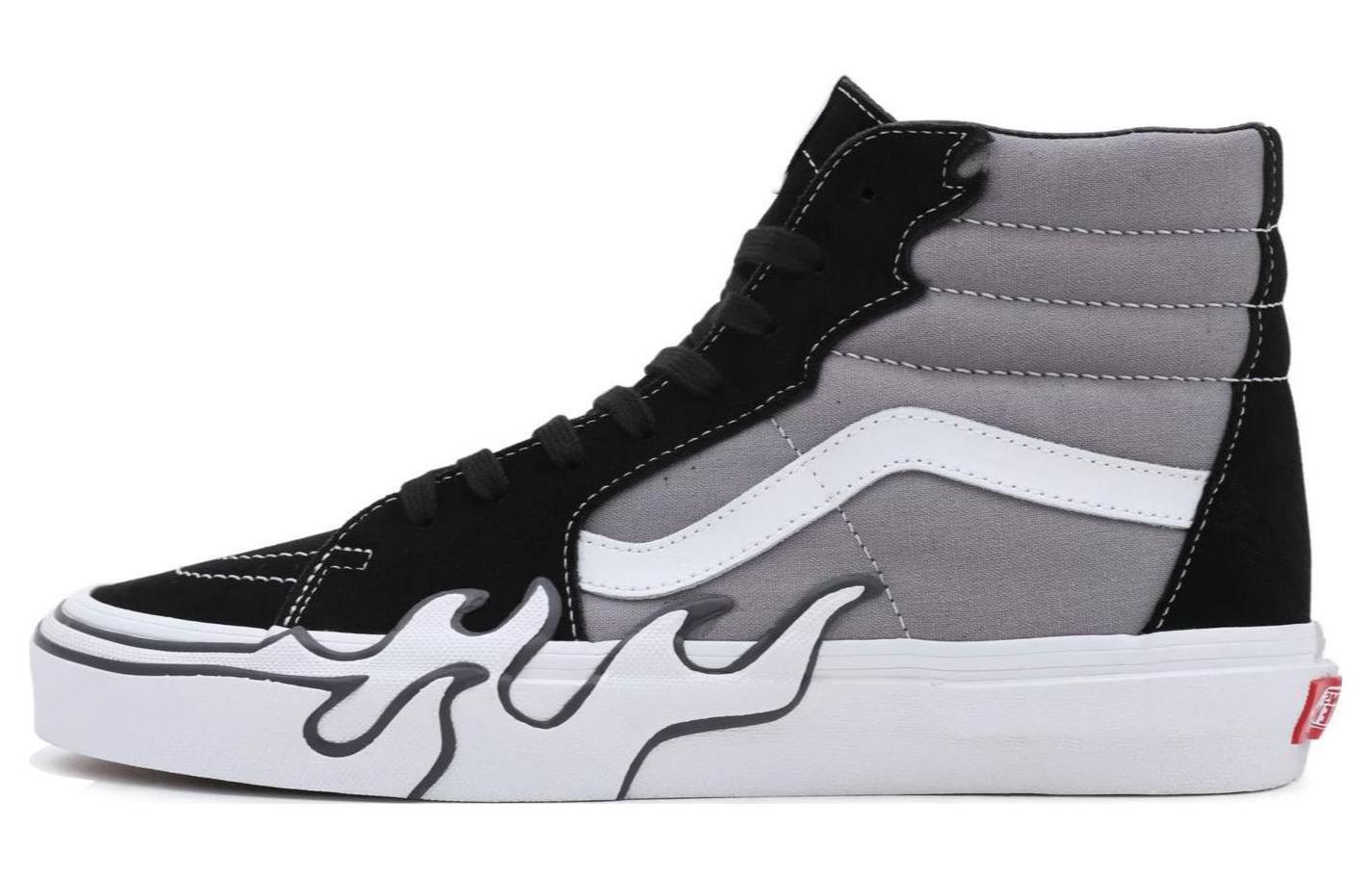 Sk8 Vans-Hi Пламя - Серый VN0005UJBGF 42