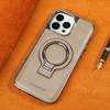 Suport pliabil magnetic invizibil din piele de lux pentru husă de telefon Magsafe pentru iPhone 16 Pro Max 15 13 12 14 Suport Capac rezistent la șocuri