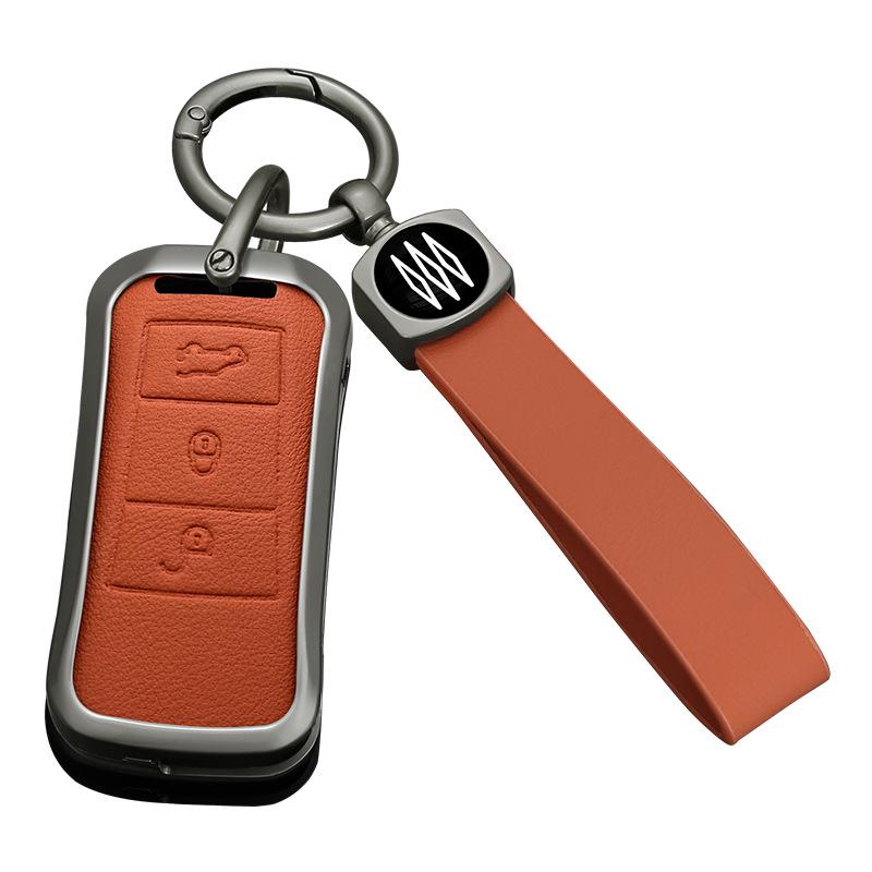 Kompatibilní sada krytů klíčů pro Porsche Cayenne 2006-2009 Sklápěcí dálkový ovladač