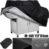 Full Coverage Grill Waterproof Cover Dustproof and durable 210D oxford fabric, ideal for outdoor patio garden grills