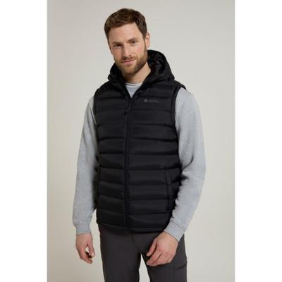 Mens Seasons Hooded Padded Gilet