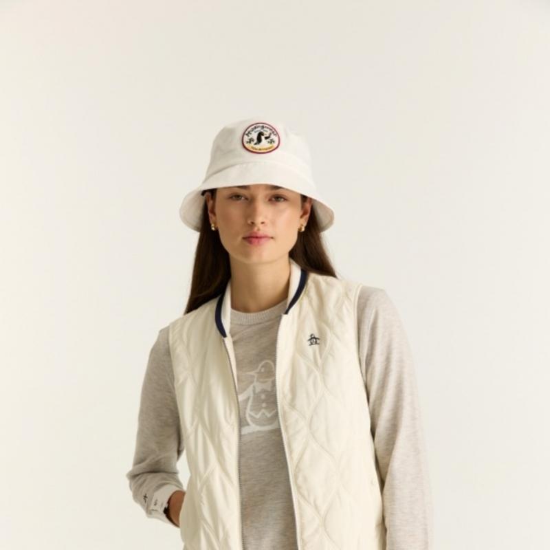 Munsingwear Unisex Bucket Hat White Mq312lcp84