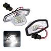 2pcs Car LED License Plate Lights for Honda Fit Jazz Odyssey Sylphy CRV PRV,Lamp Xenon White 6000k Cars Accessories