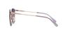 Sunglasses HC7151D CH573 SHINY ROSE GOLD PURPLE Lens 63 [Coach] Frame/TRANSPARENT