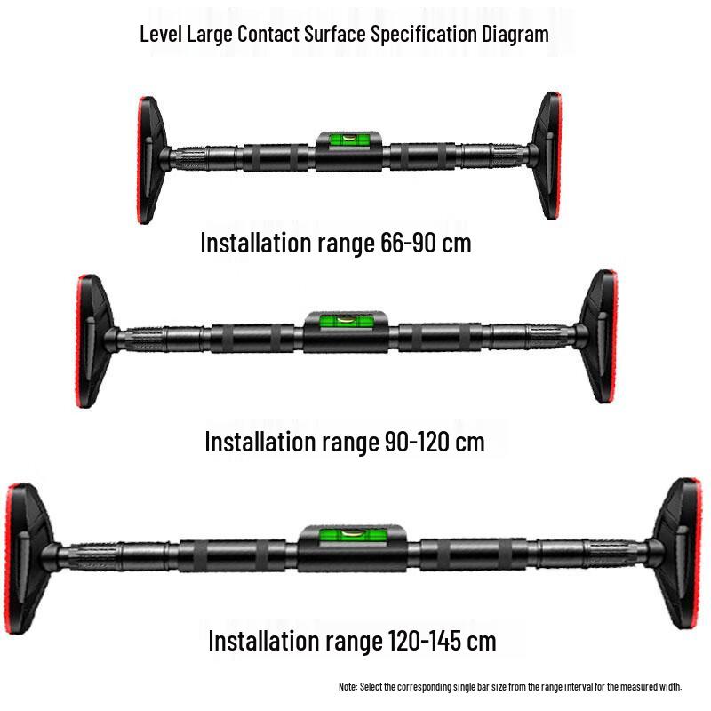 WEZHO Anti-Loosening Pull-Up Bar with Level Indicator