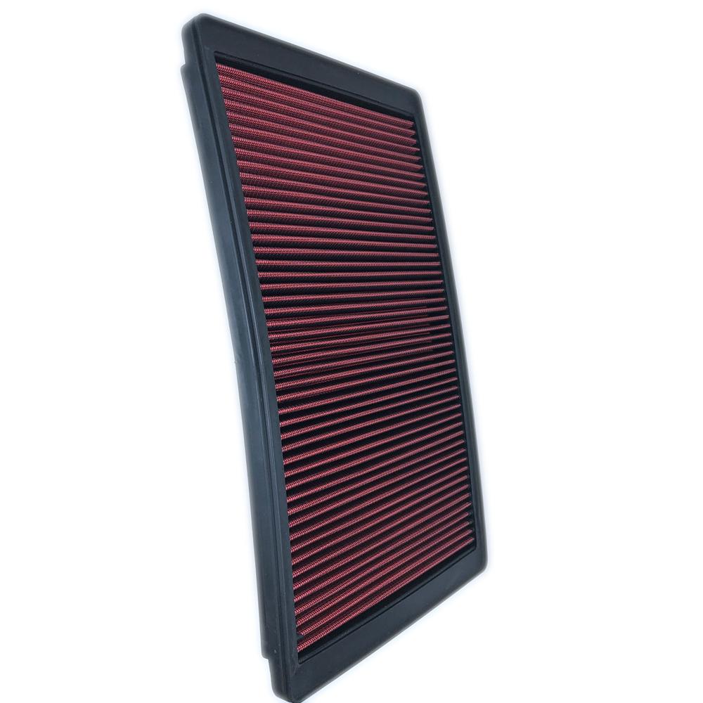 Replacement Panel Sport Air Filter for Mitsubishi Pajero 3 4 Shogun Montero V6 2000-2017 Washable High Flow Air Filter