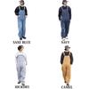 Denim Size L 8(eight) Men's Wide-Length Overalls, Hickory,