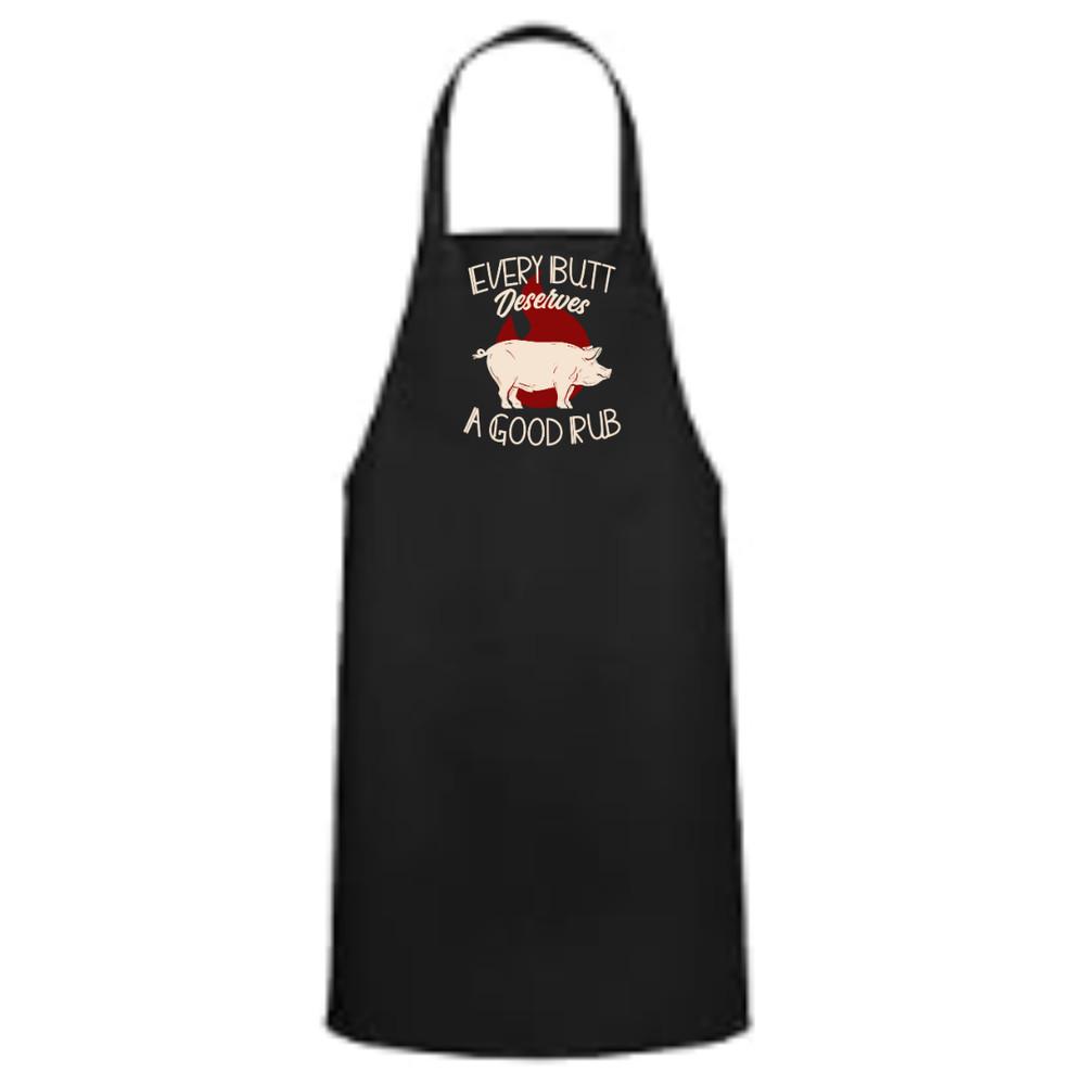 Every Butt Deserves a Good Rub BBQ Apron - Lightweight, Stain-Resistan wbr/ t, Unisex Unisex T-Shirt XXXXL