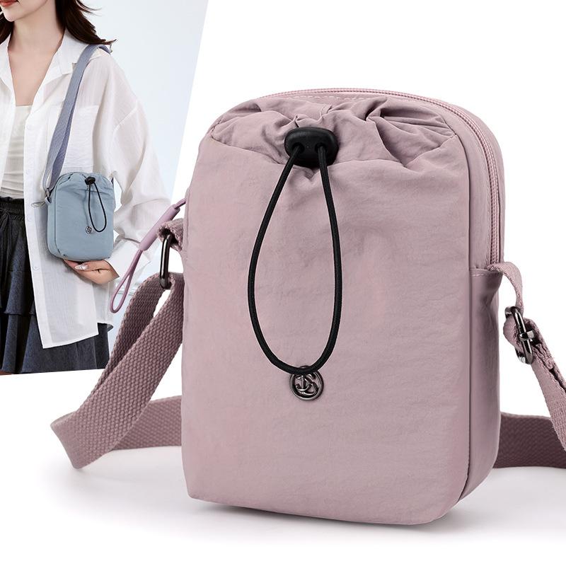 

Lightweight Nylon Bag Shoulder Bag Women Crossbody Bag темно-фіолетовий колір